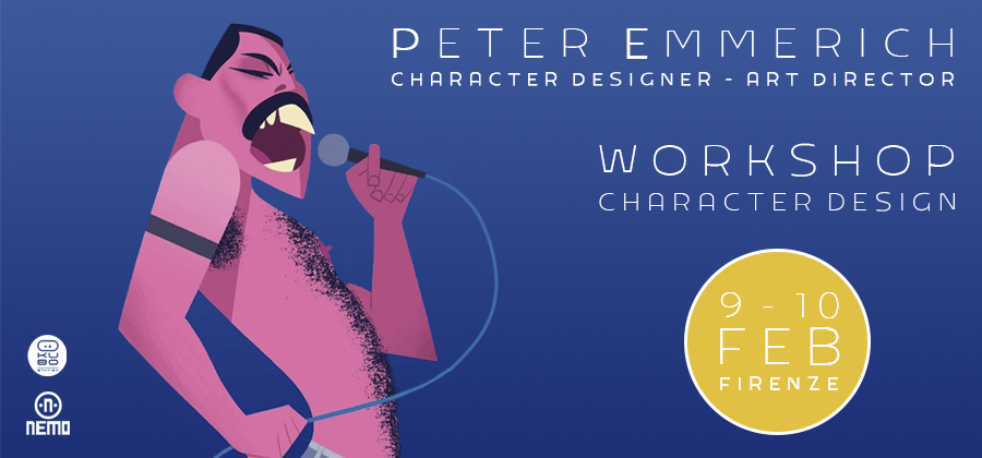 WORKSHOP CHARACTER DESIGN con PETER EMMERICH